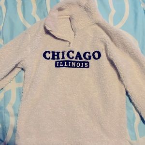 Fluffy Chicago Sweater